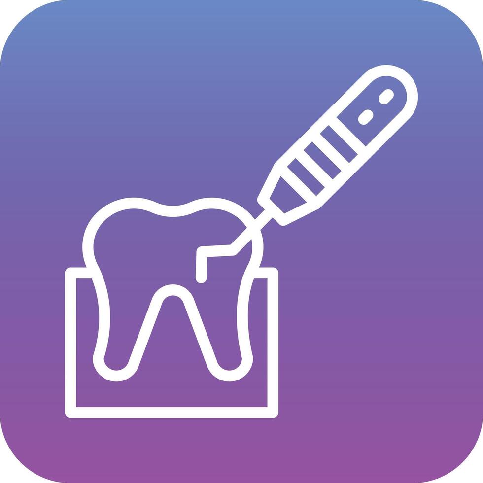 Tooth Scaling Vector Icon