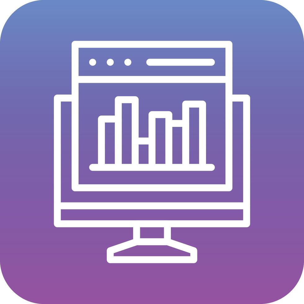 Website Dashboard Vector Icon
