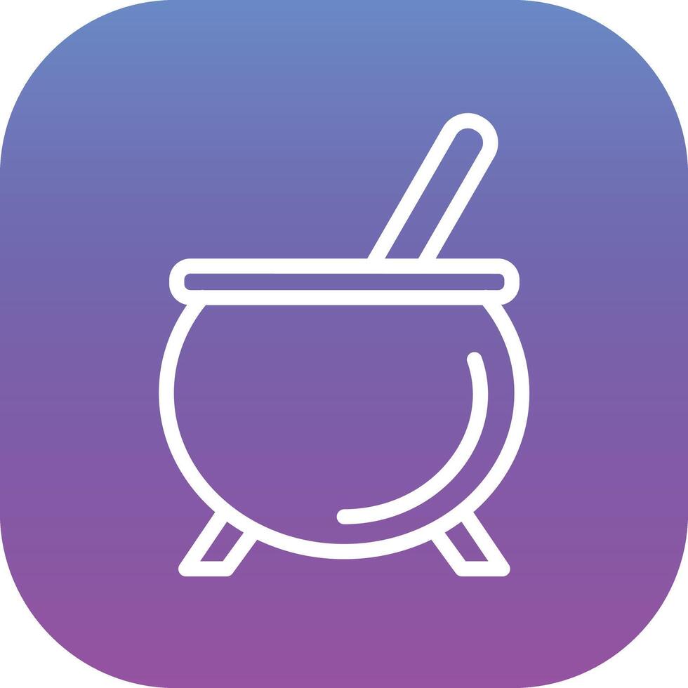 Cauldron Vector Icon