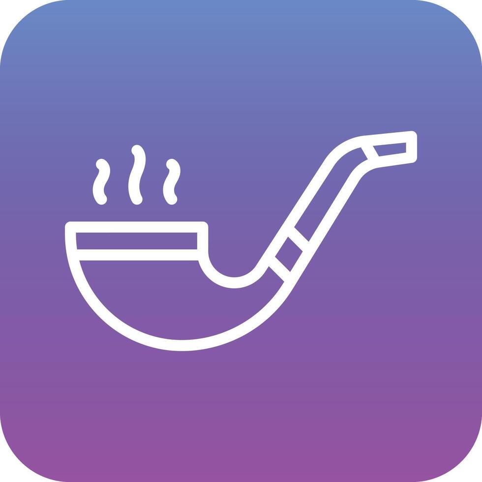 Smoking Pipe Vector Icon