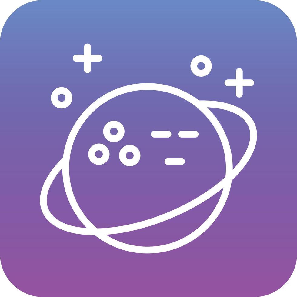Saturn Vector Icon