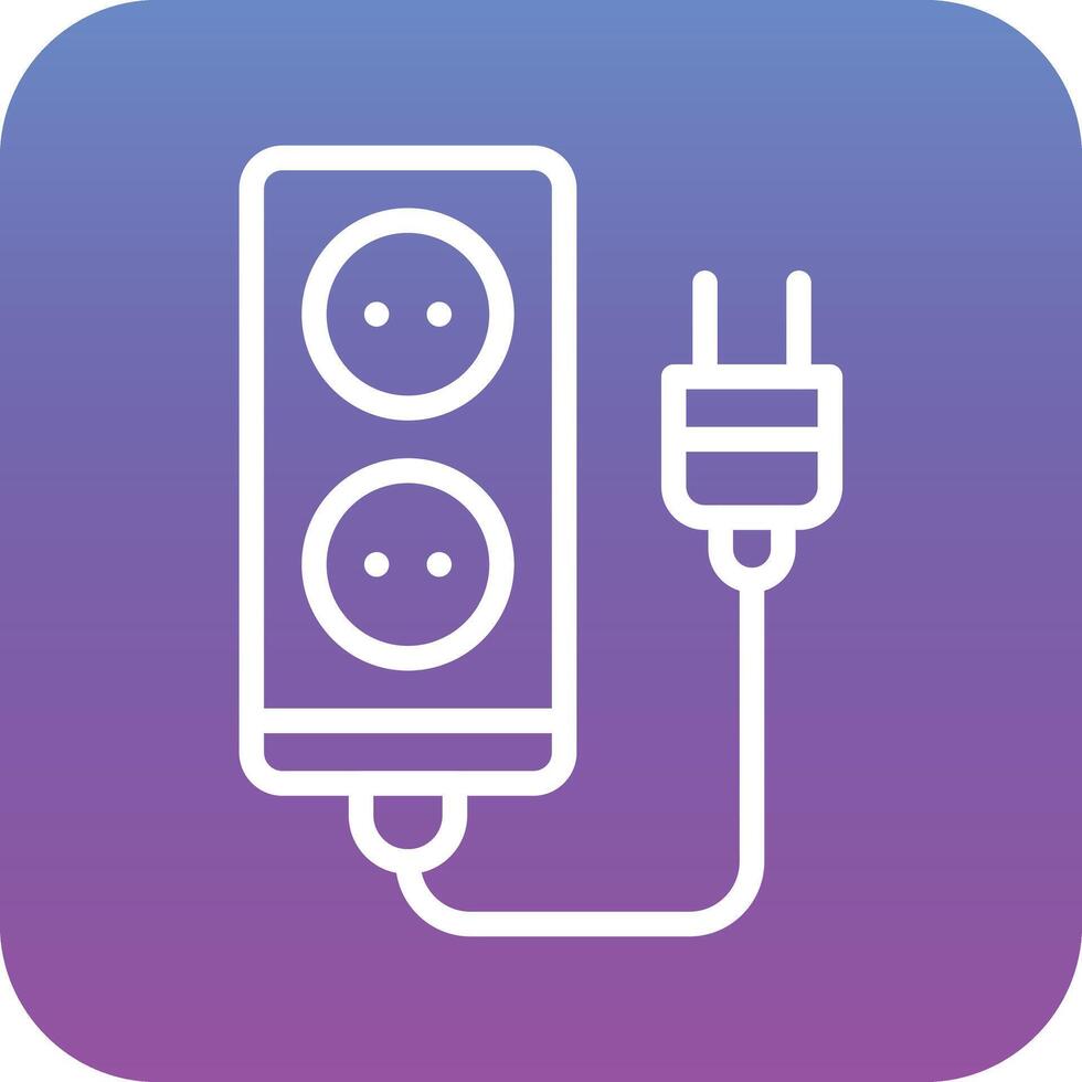 Power Strip Vector Icon