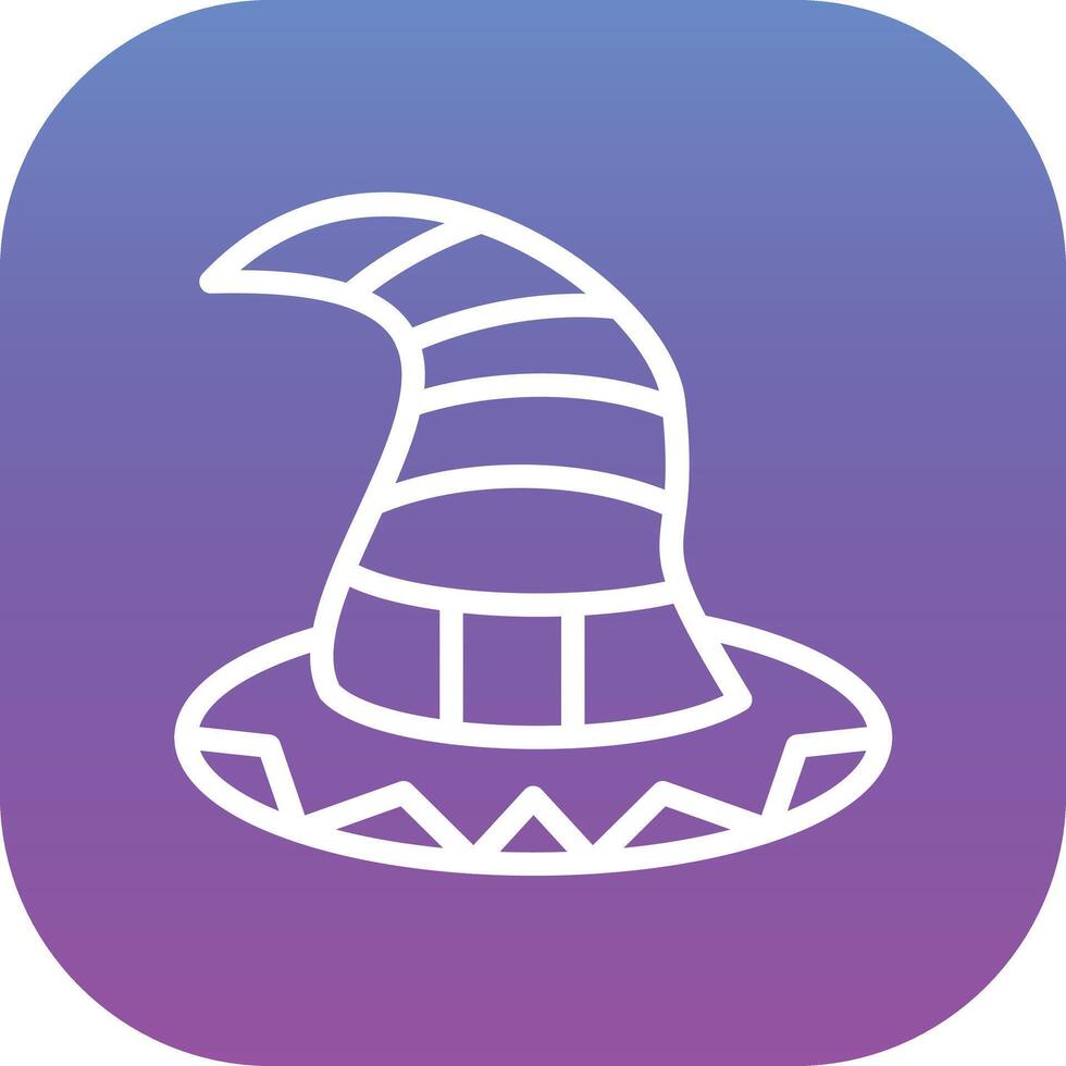 Witch Hat Vector Icon