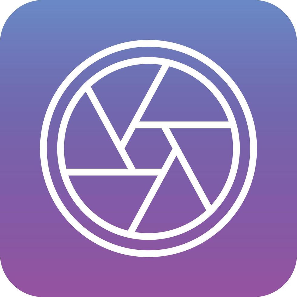 Aperture Vector Icon