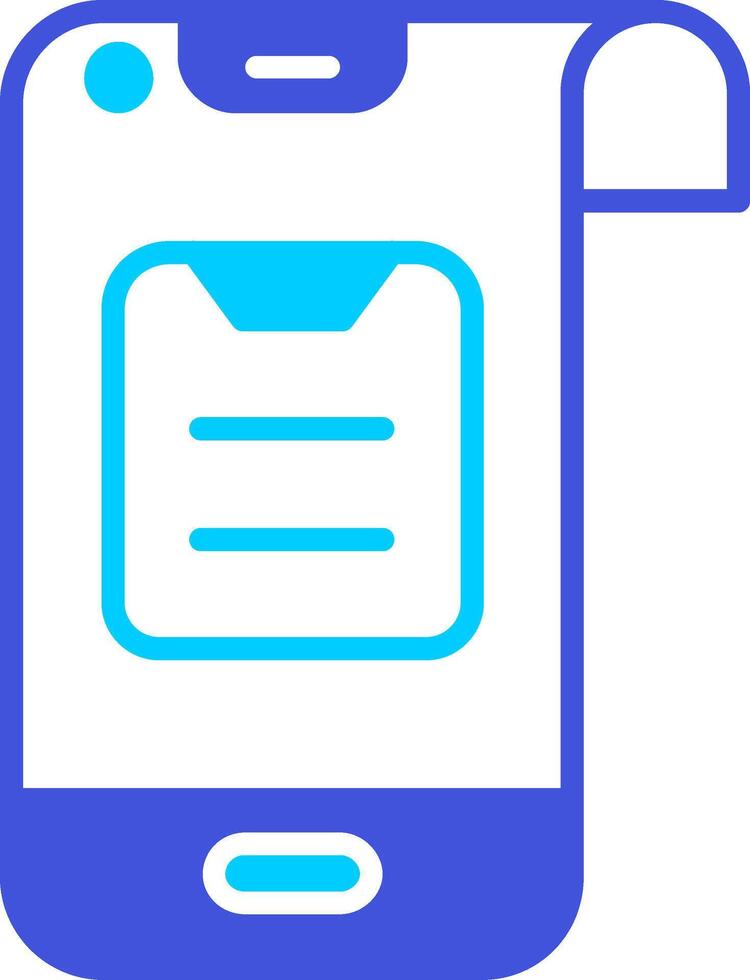 Foldable Phone Vector Icon