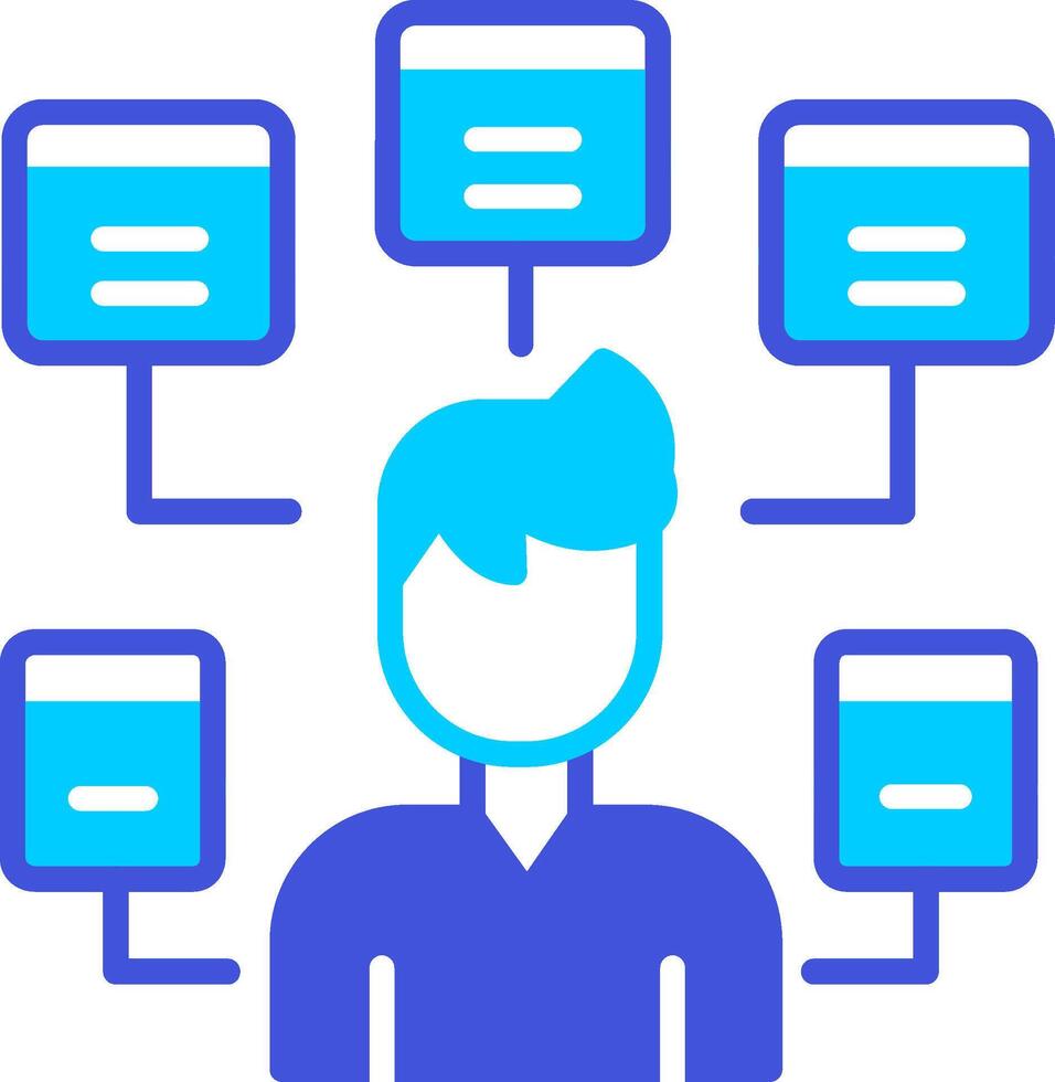 Multitasking Vector Icon