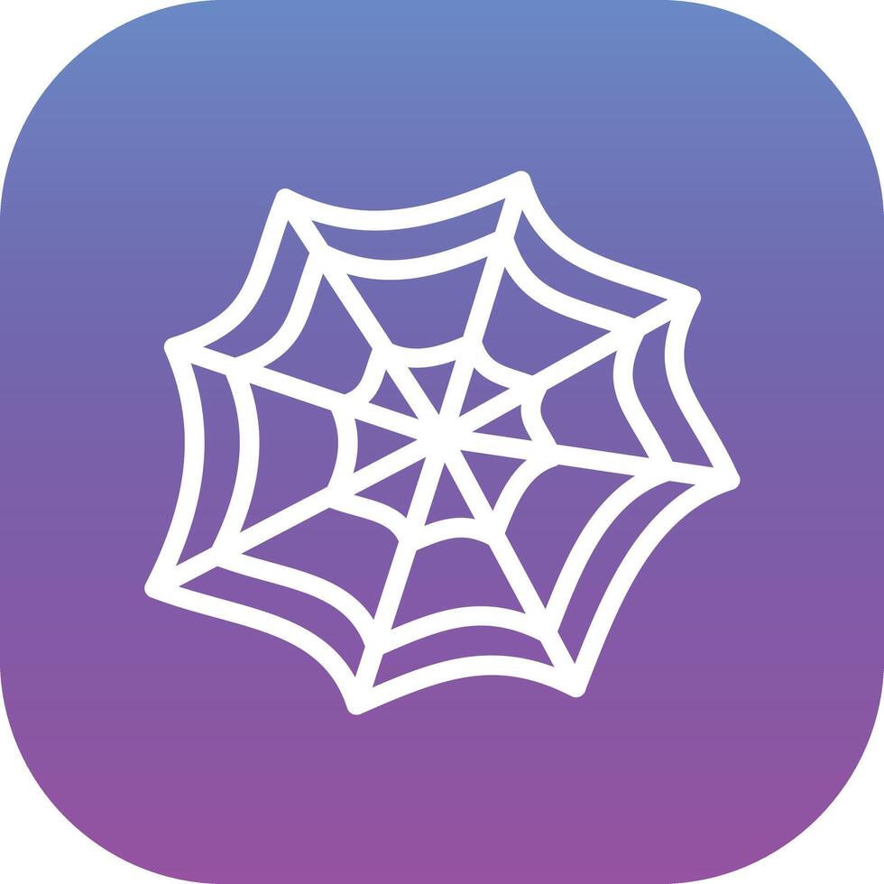 Spider Web Vector Icon