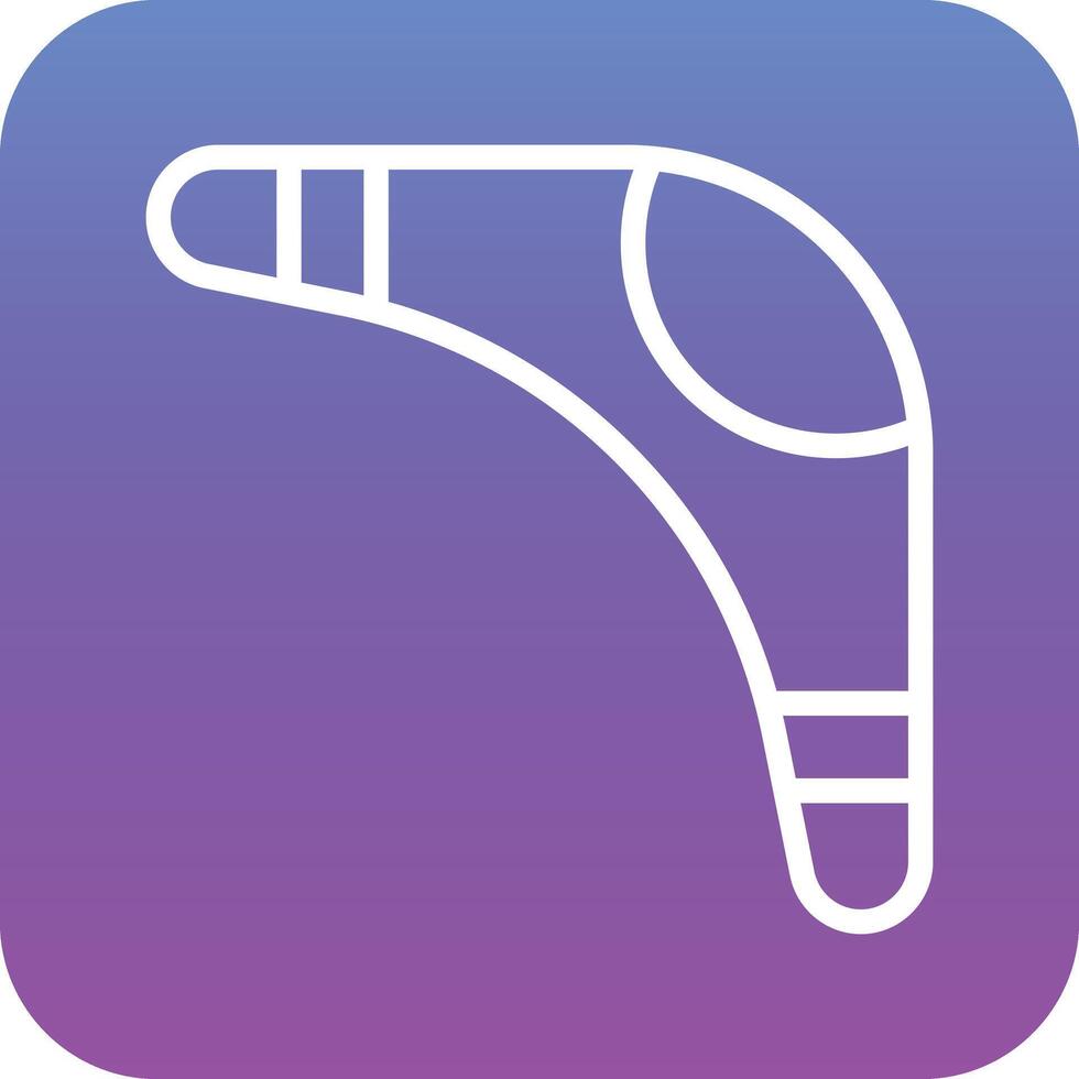 Boomerang Vector Icon