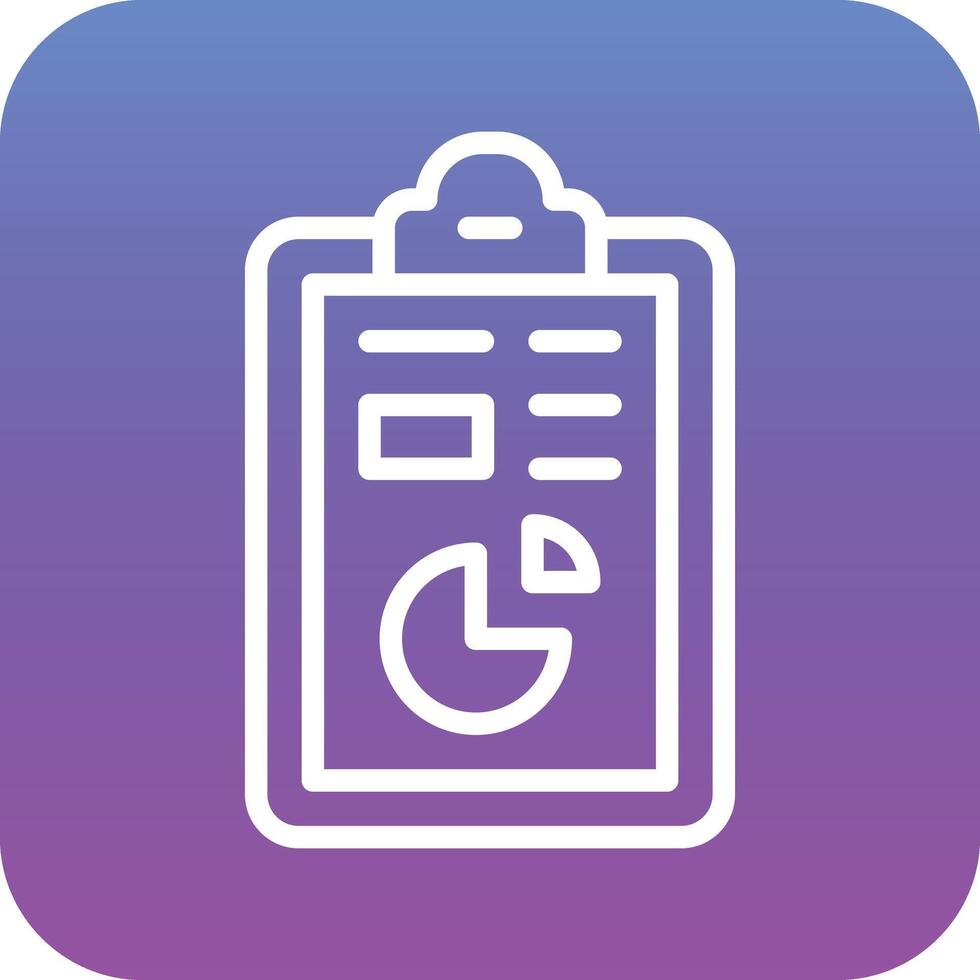 Lab Report Vector Icon