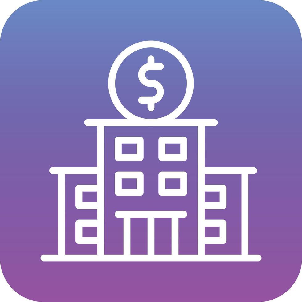 Hotel Cost Vector Icon