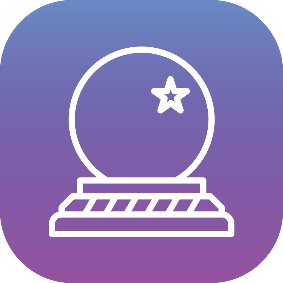 Crystal Ball Vector Icon