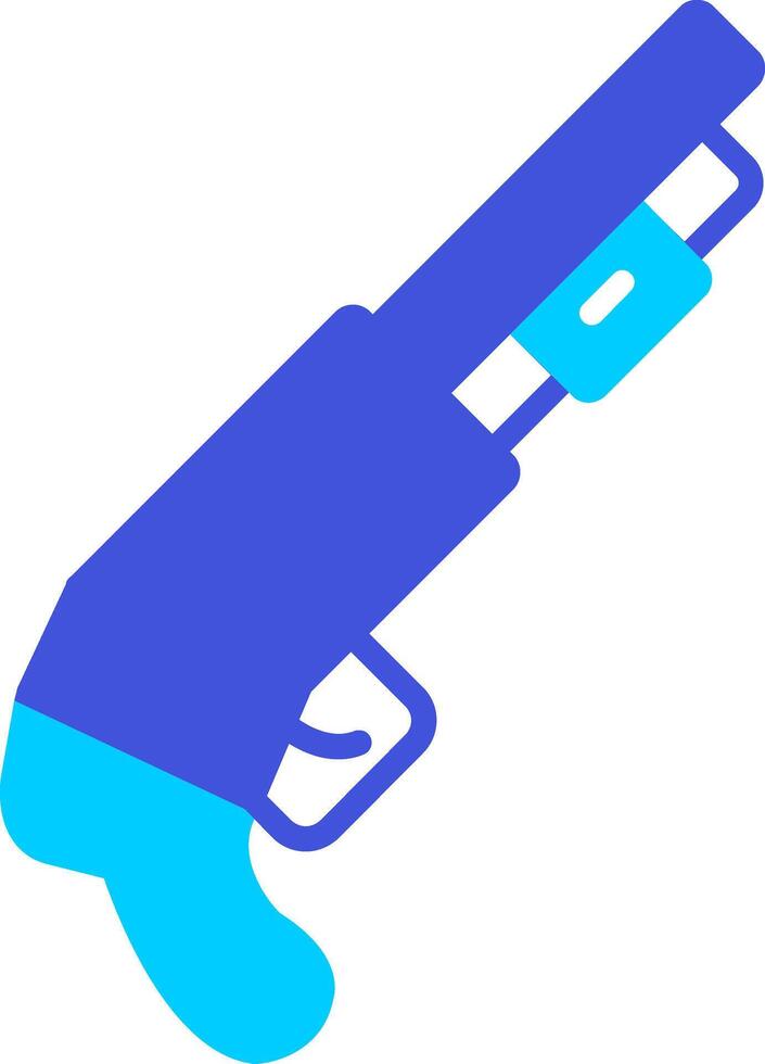 corto pistola vector icono