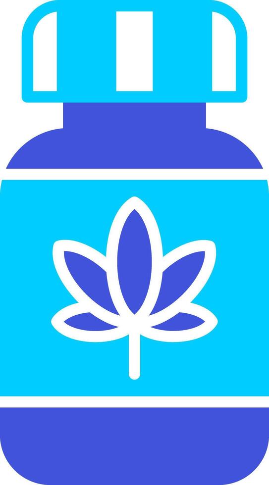 Cannabis oil Vector Icon