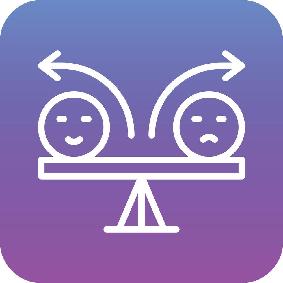 Balance Emotion Vector Icon