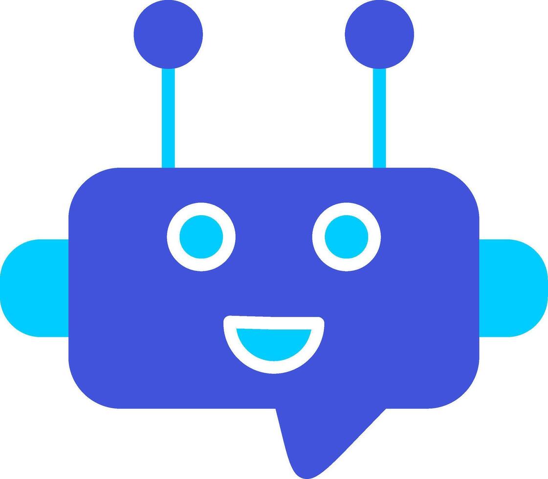 Robot Chat Vector Icon