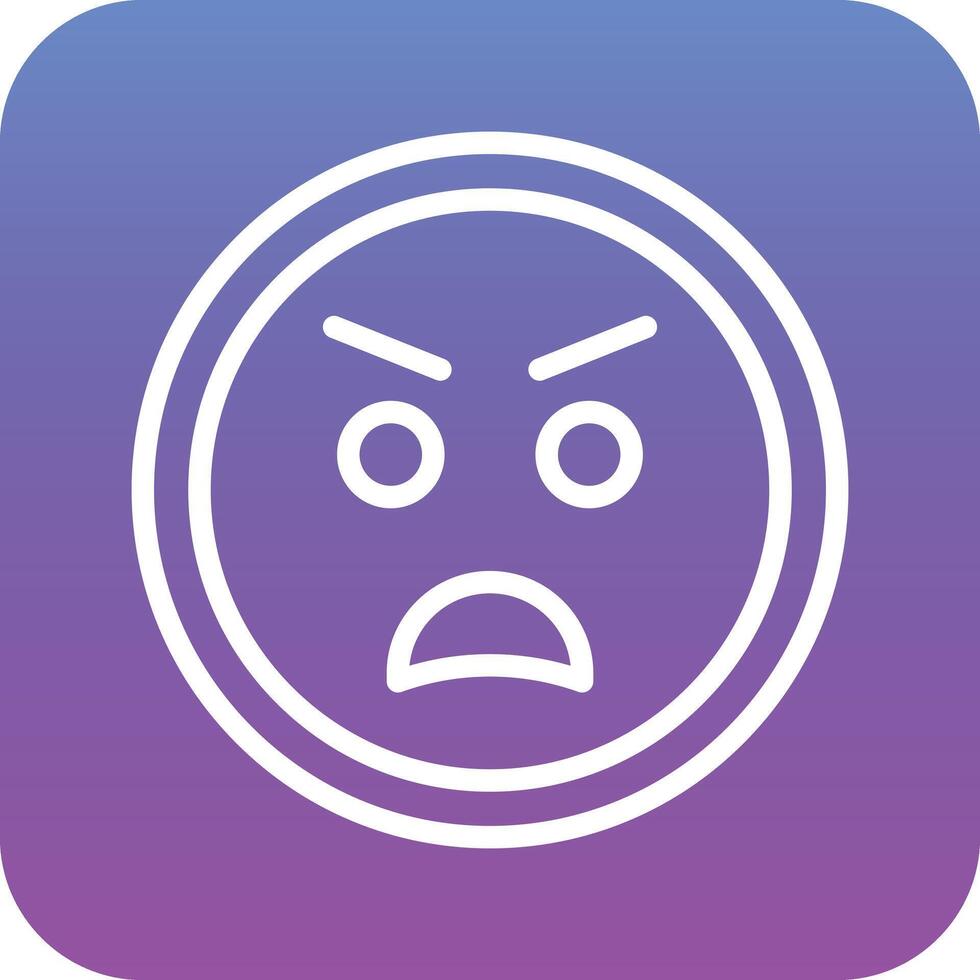 Anger Vector Icon