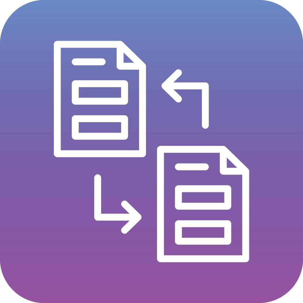 Data Transfer Vector Icon