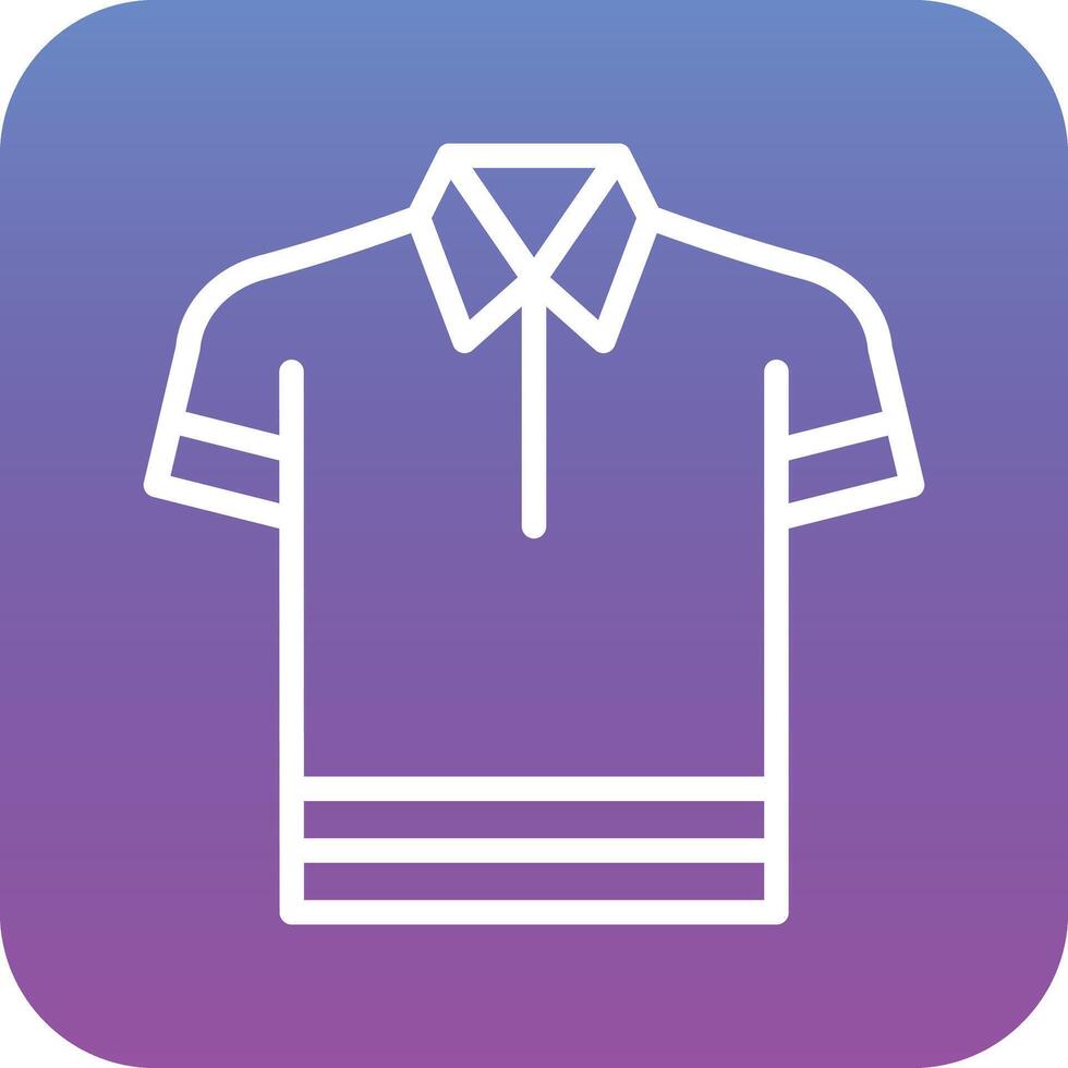 Polo Shirt Vector Icon