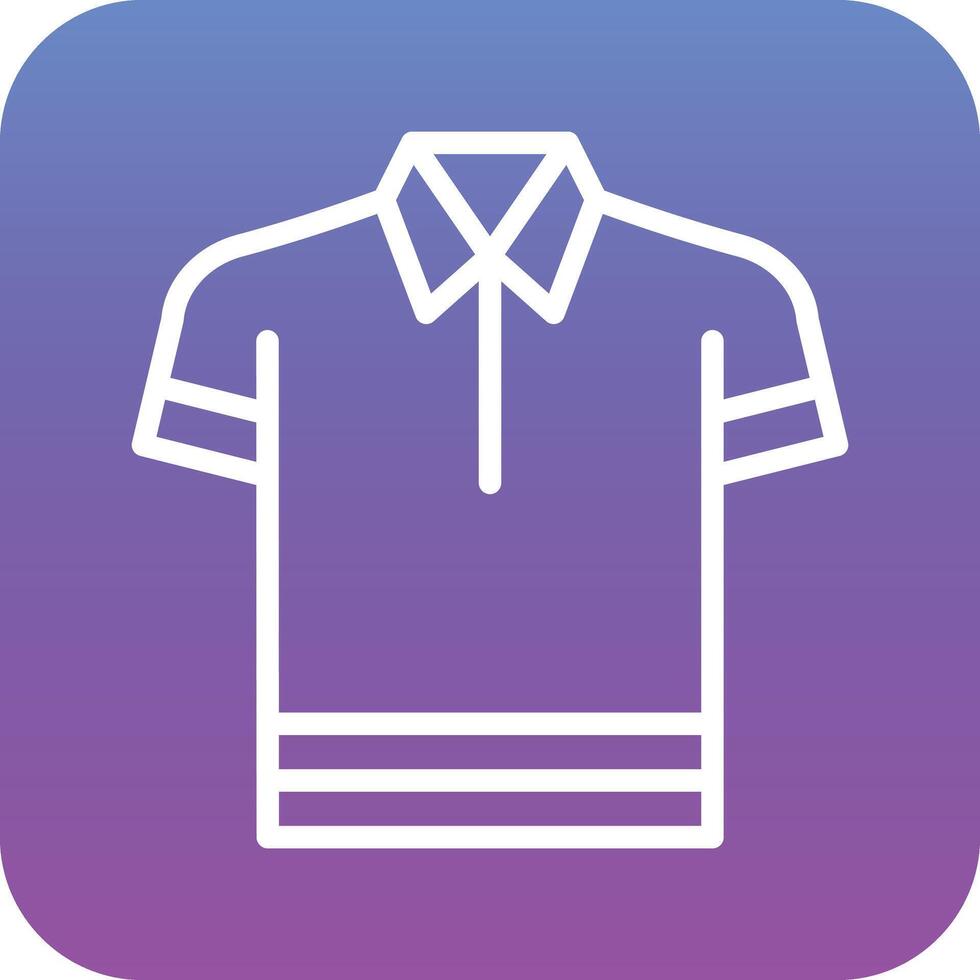 Polo Shirt Vector Icon