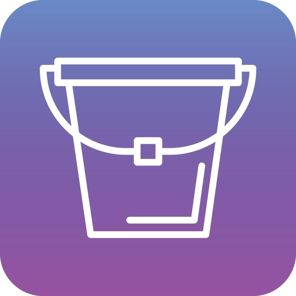 Bucket Vector Icon