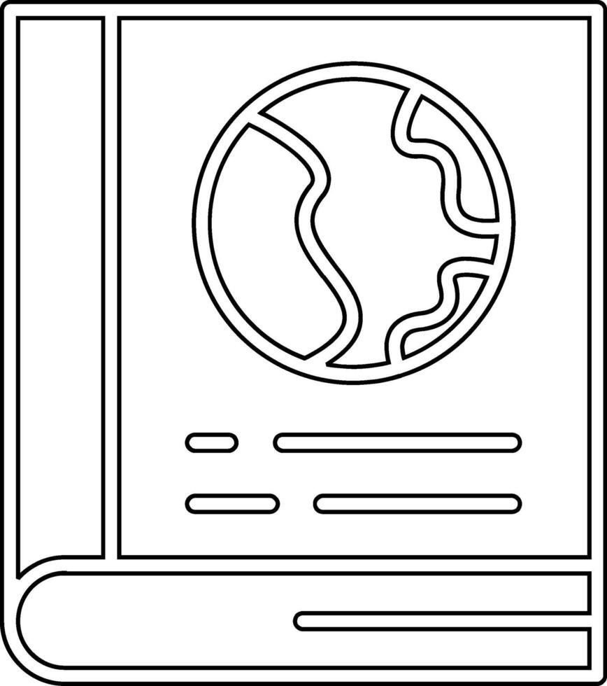 Guide Book Vector Icon