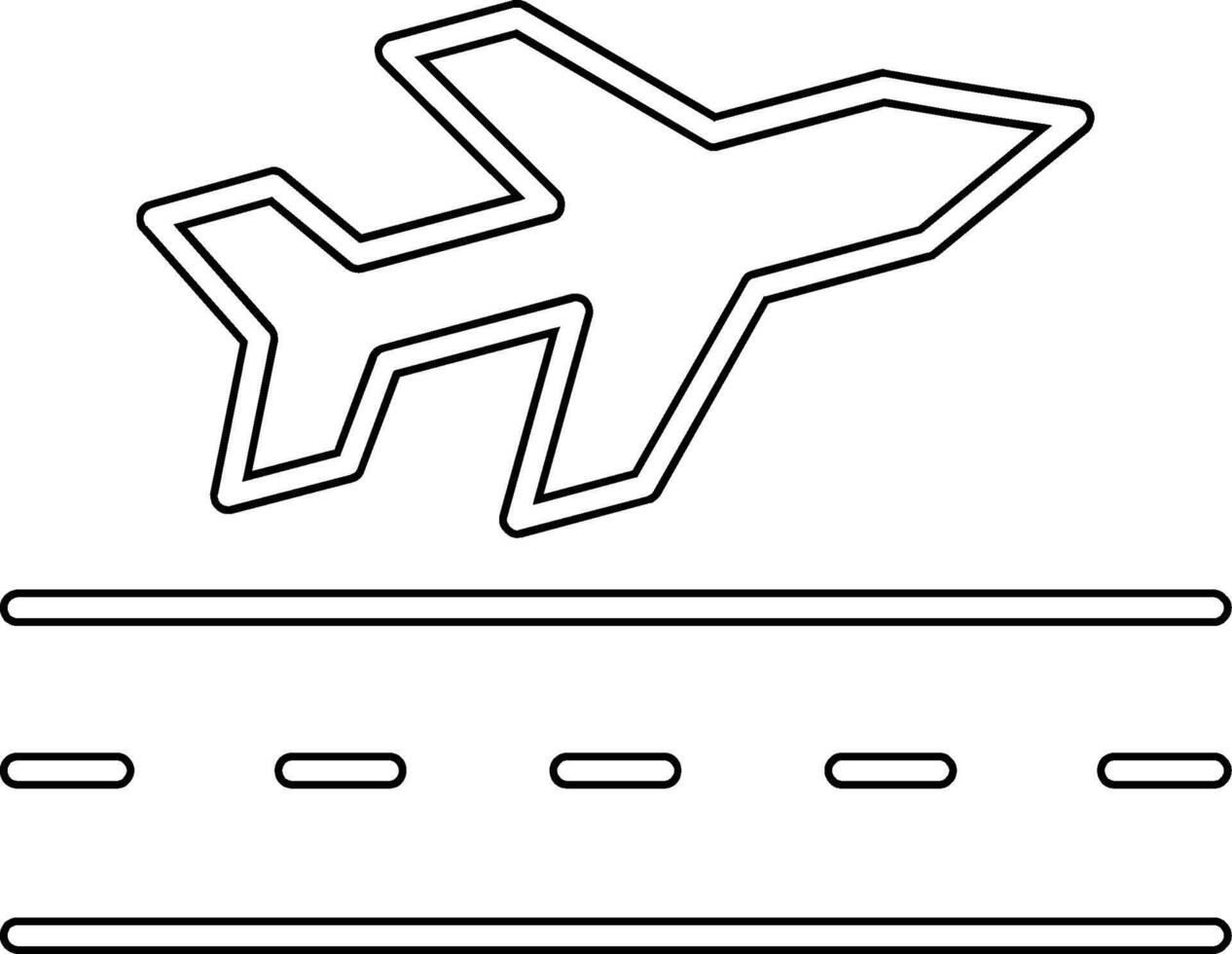 Departure Vector Icon