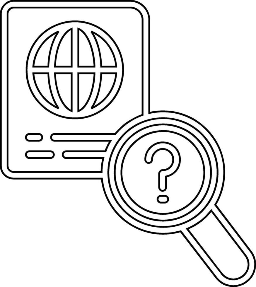 Passport Vector Icon