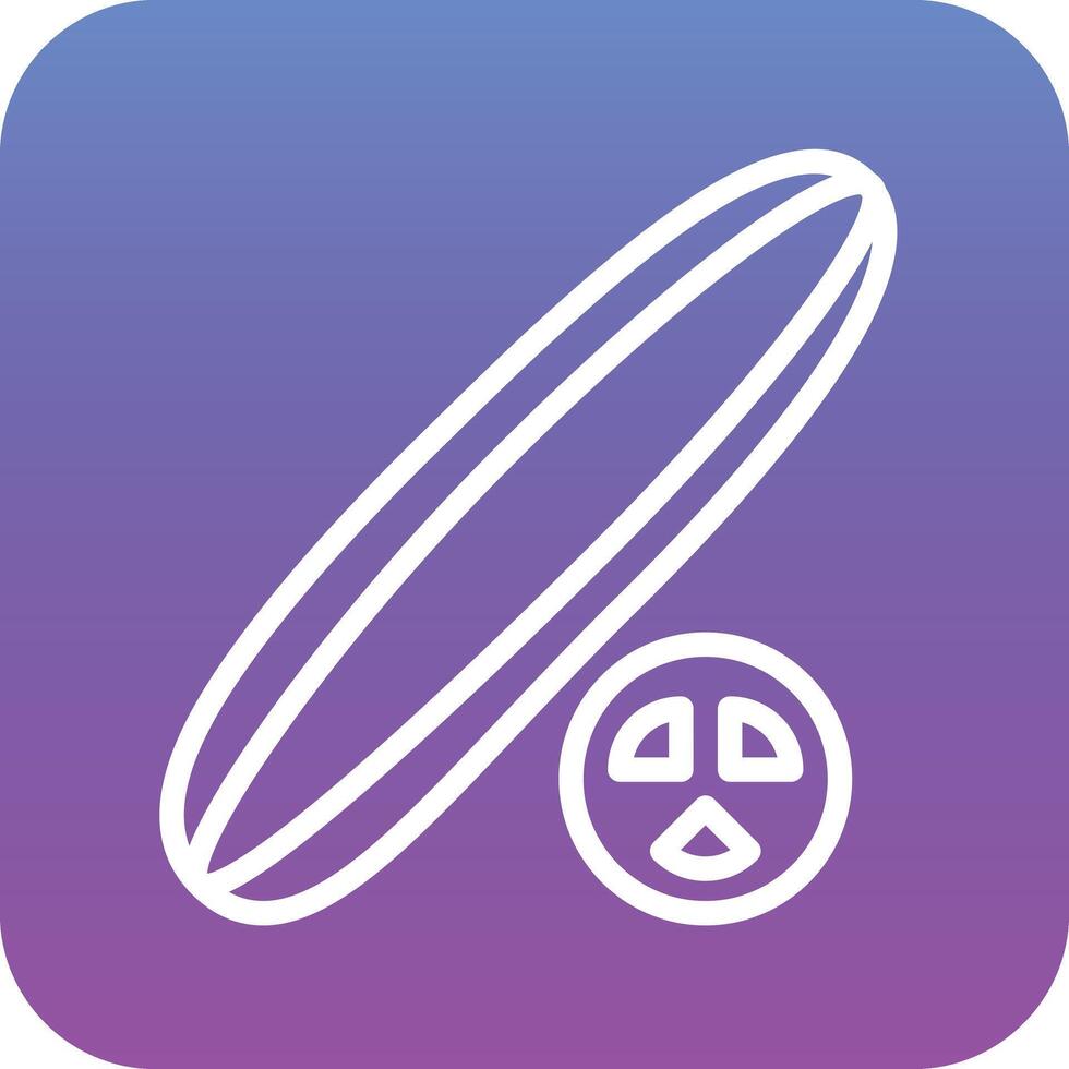 Cucumber Vector Icon