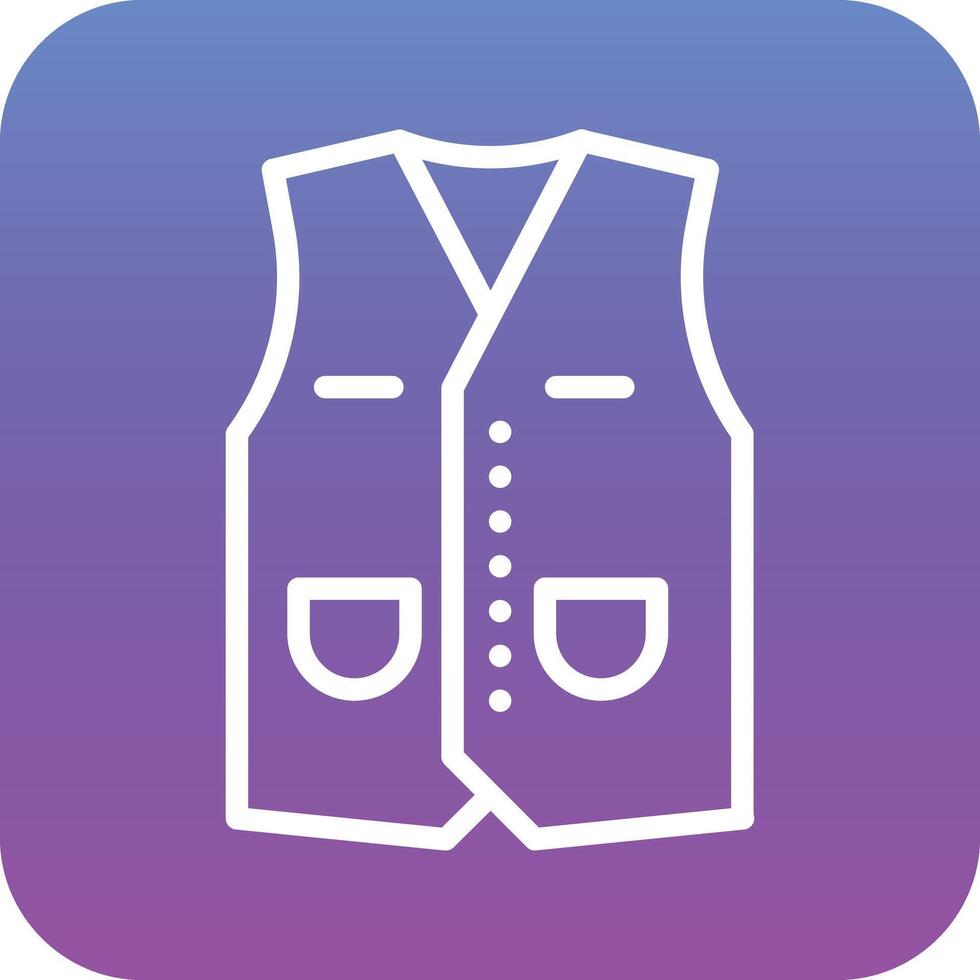 Vest Vector Icon