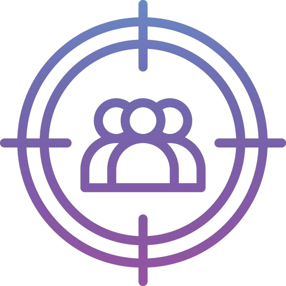 User Target Vector Icon