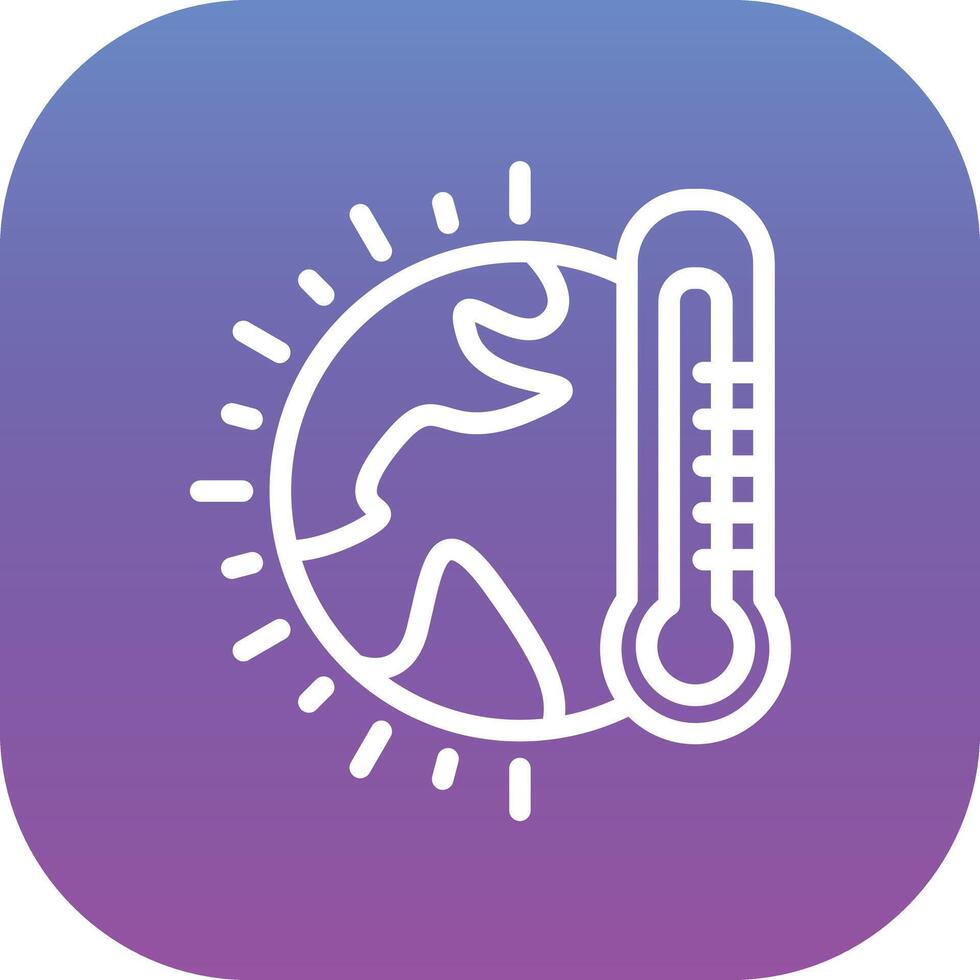 Global Warming Vector Icon