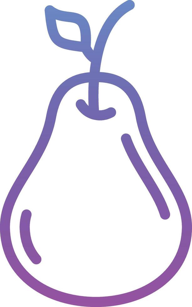 Pear Vector Icon