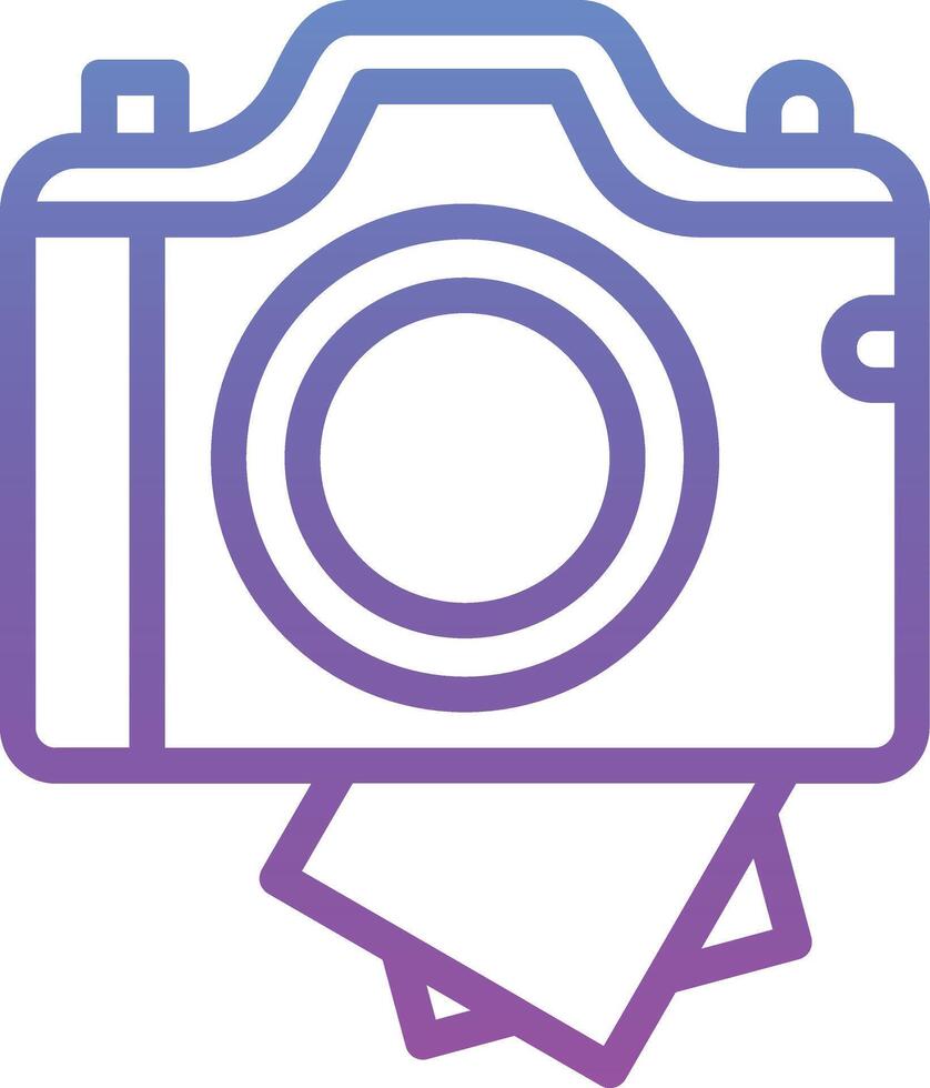 Instant Camera Vector Icon