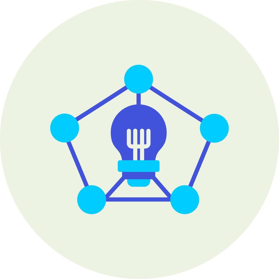 Mind Mapping Vector Icon