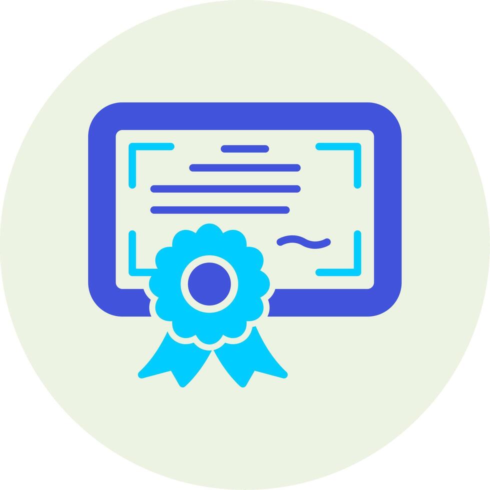 Certificate Vector Icon