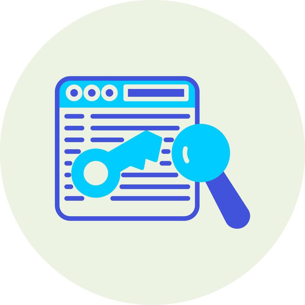 Keyword Vector Icon