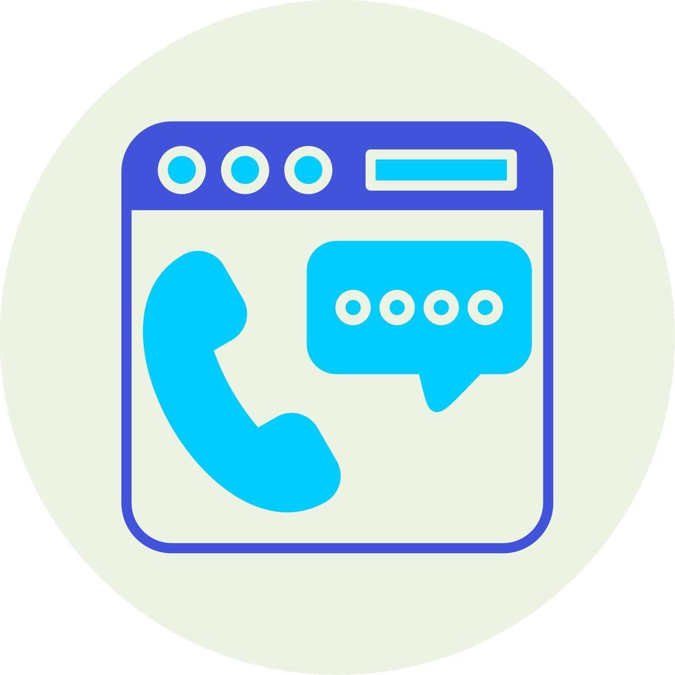 Phone Chat Vector Icon