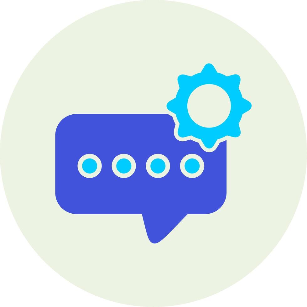 Support Chat Vector Icon