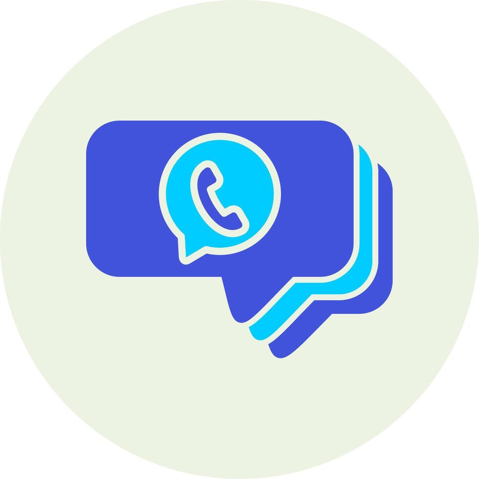 Watsapp Chat Vector Icon