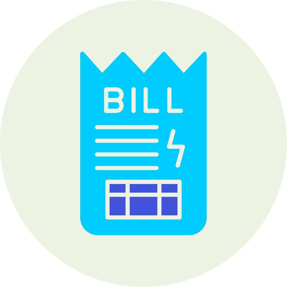 Bill Vector Icon