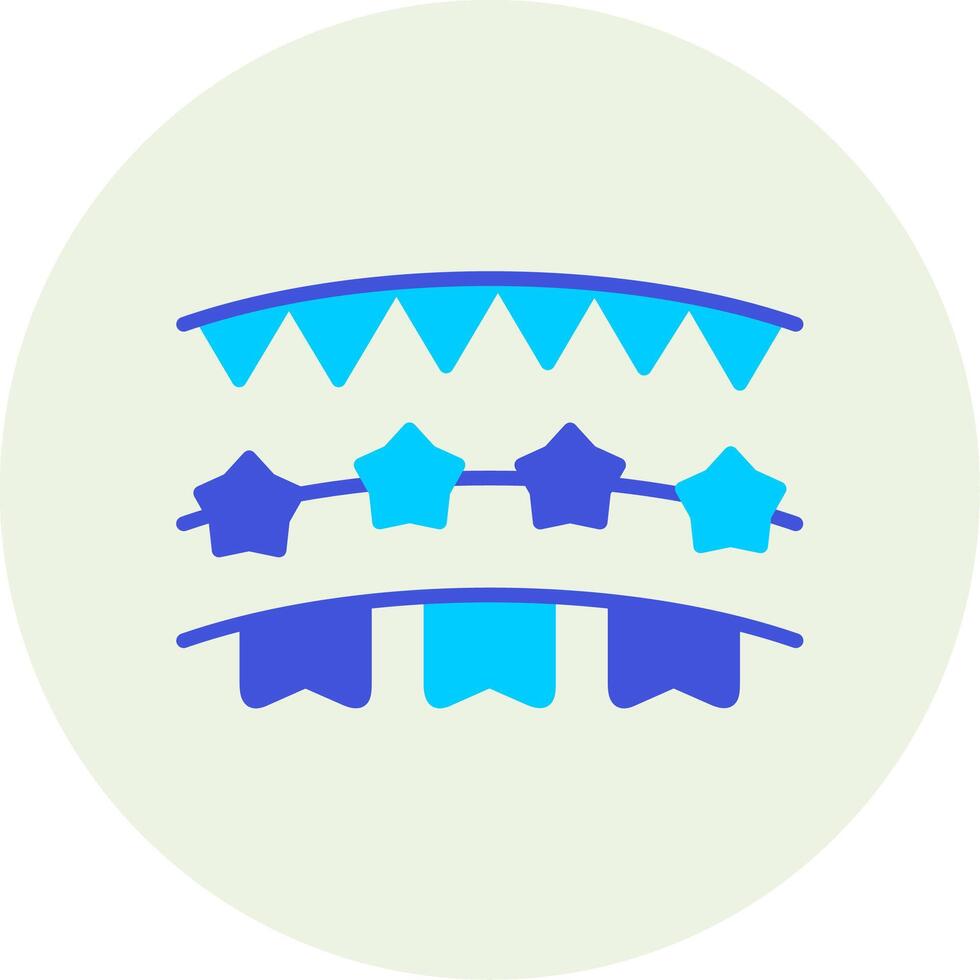 Bunting Vector Icon