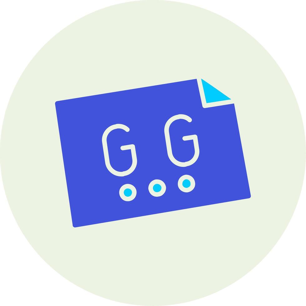 Gg Vector Icon