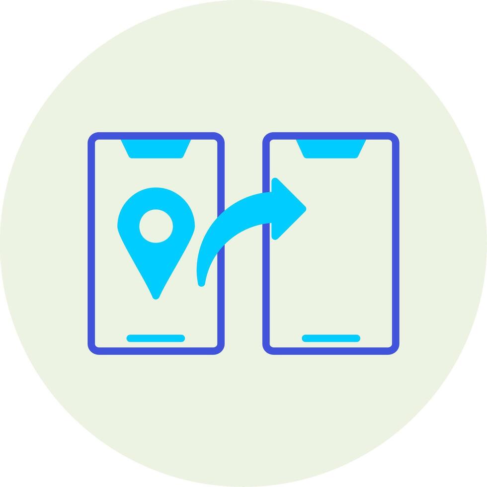 Share Location Vector Icon