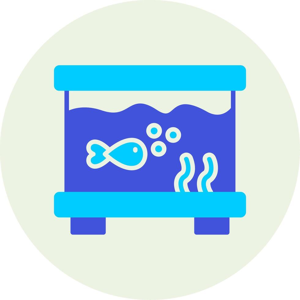 Fish Tank Vector Icon