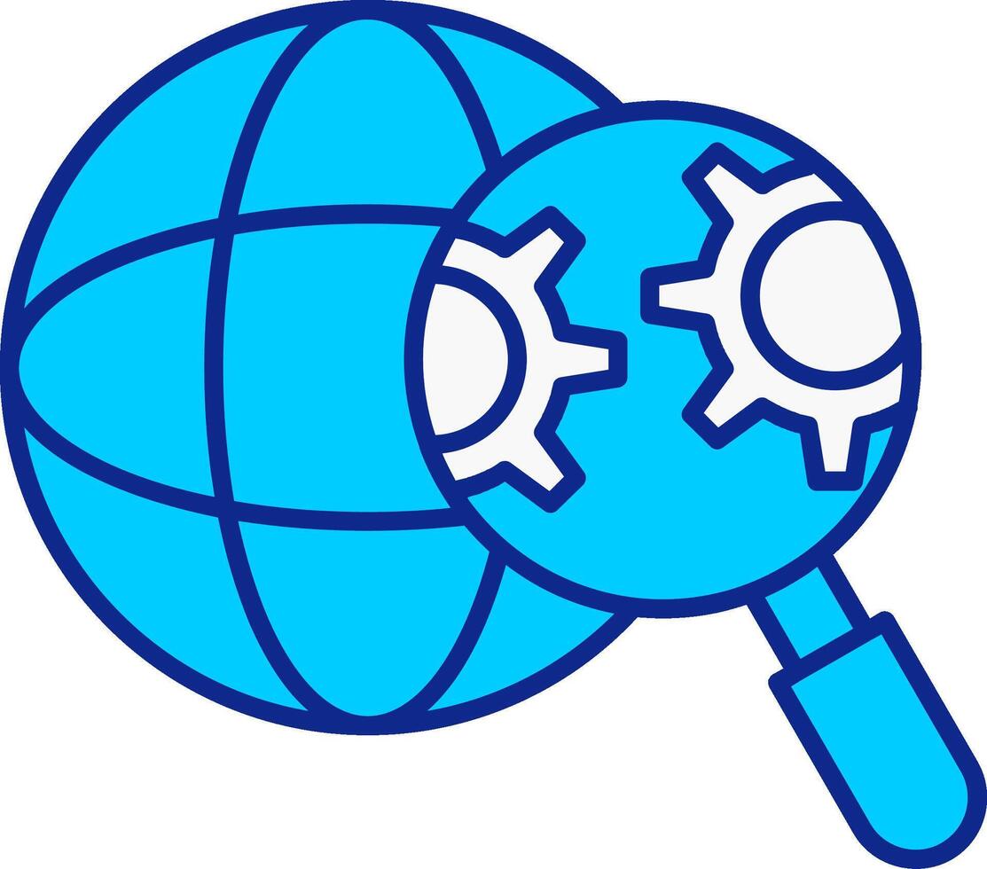 Line filled Blue Icon 37317013 Vector Art at Vecteezy