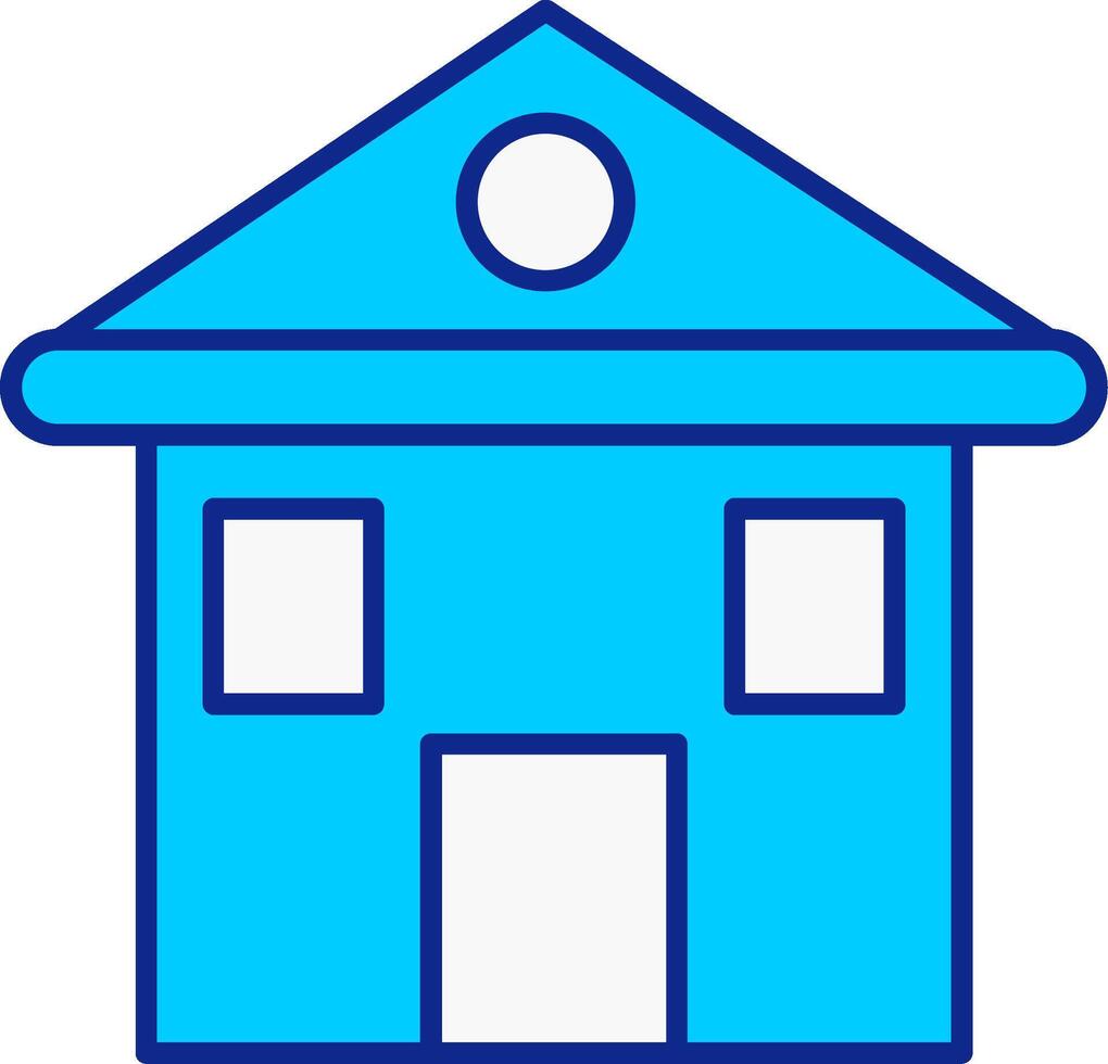 Line filled Blue Icon 37317043 Vector Art at Vecteezy