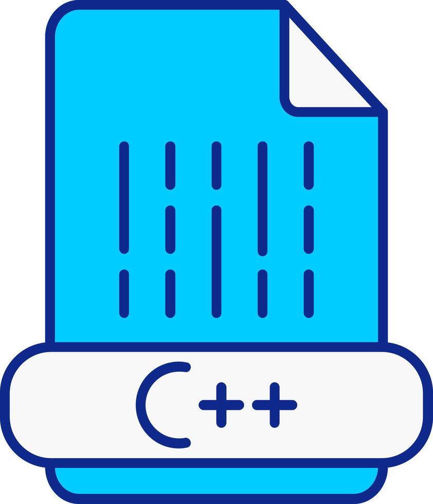 Line filled Blue Icon 37317090 Vector Art at Vecteezy