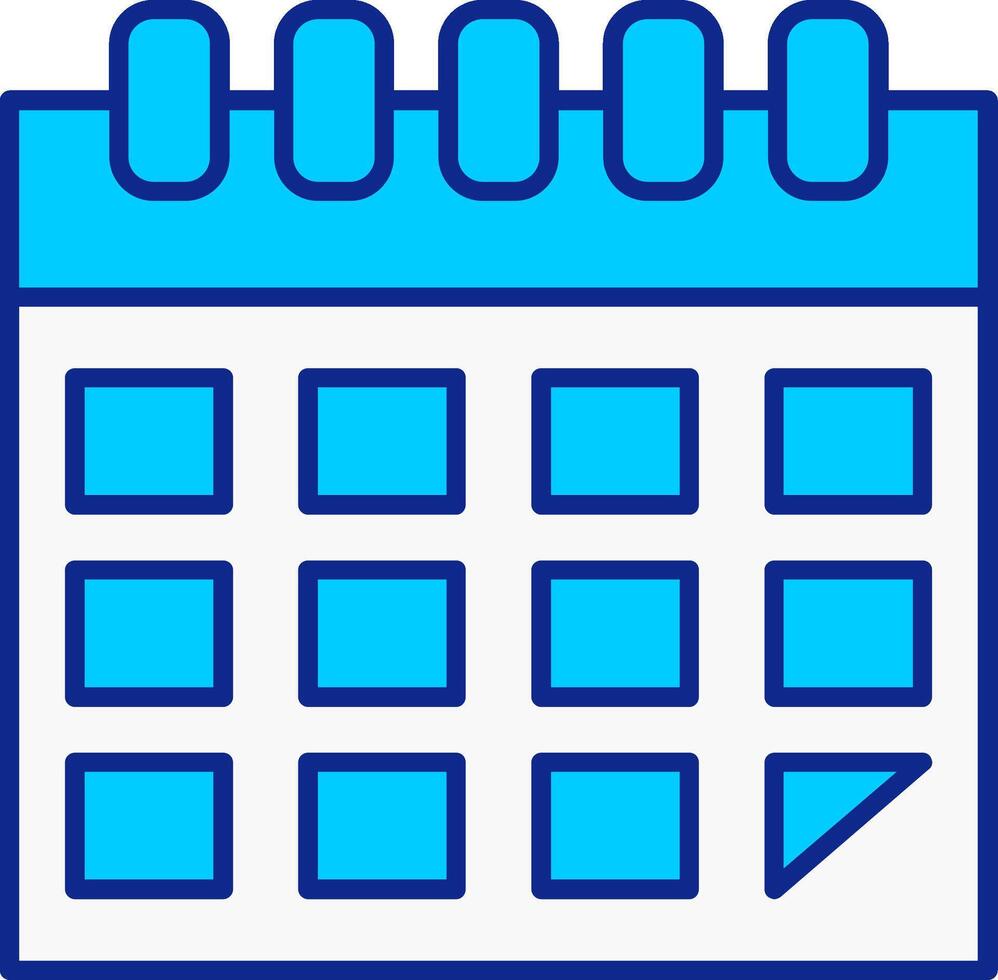 Line filled Blue Icon 37317103 Vector Art at Vecteezy