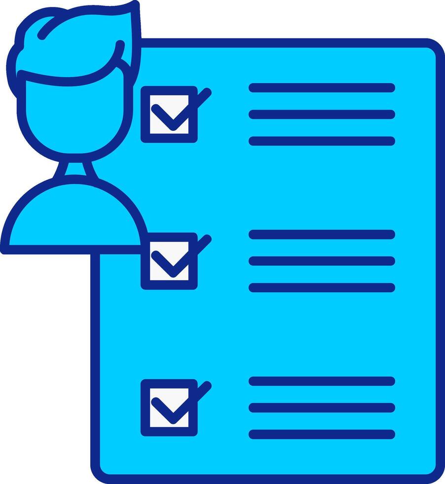 Line filled Blue Icon 37317235 Vector Art at Vecteezy