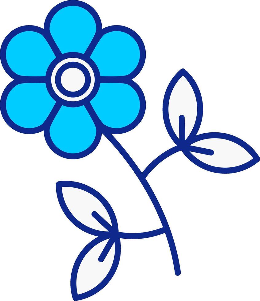 Line filled Blue Icon 37317298 Vector Art at Vecteezy